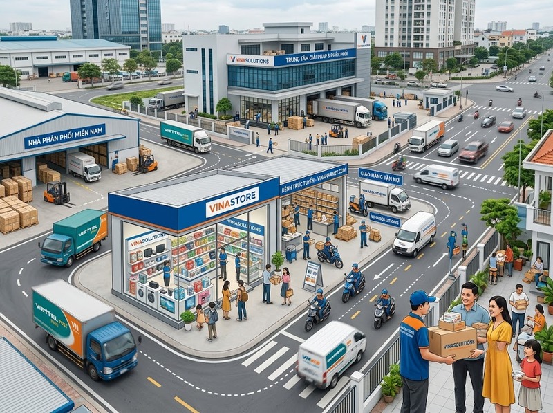 Phân phối giá trị trong mô hình kinh doanh qua kênh và quan hệ khách hàng